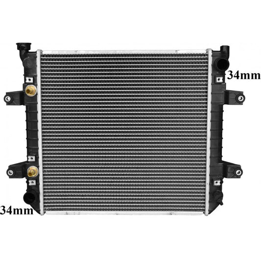 Radiator Assembly - SQ Core: 450x440x48 H/P: 460x70/70 To Suit Ni - FO058