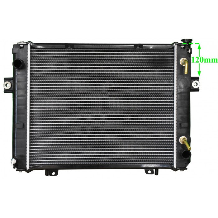 Radiator Assembly - SQ Core: 500x430x48 H/P: 446x85/85 To Suit Ch - FO064