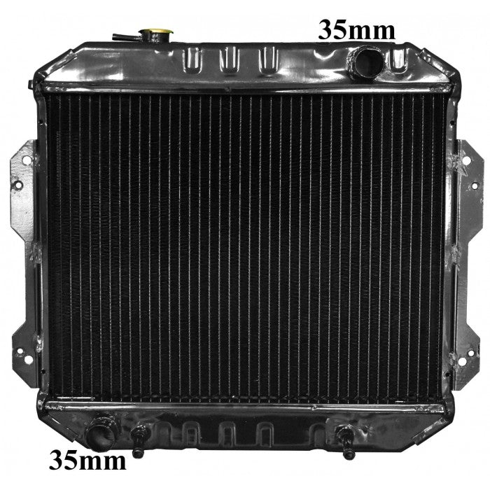 Radiator Assembly - BC Core: 375x500x3R To Suit Nissan PJOA25U O/C Pipe - FO071