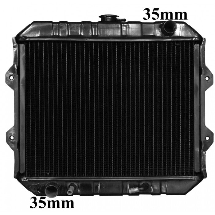 Radiator Assembly - BC Core: 375x490x4R To Suit Mitsubishi O/C Pipe Siz - FO075