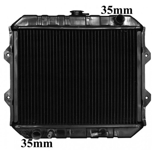 Radiator Assembly - BC Core: 375x490x4R To Suit Mitsubishi O/C Pipe Siz - FO075