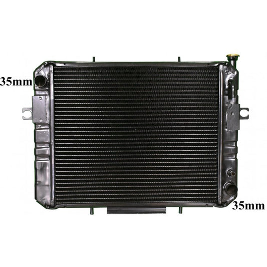 Radiator Assembly - BC Core: 500x430x4R To Suit Toyota O/C Pipe Size: 1 - FO076
