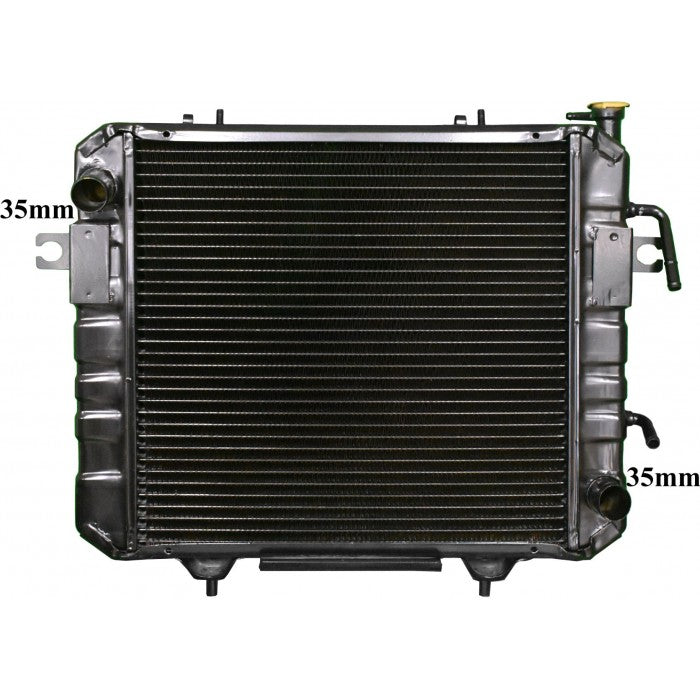 Radiator Assembly - BC Core: 430x430x4R To Suit Toyota 5 Series O/C Pip - FO084