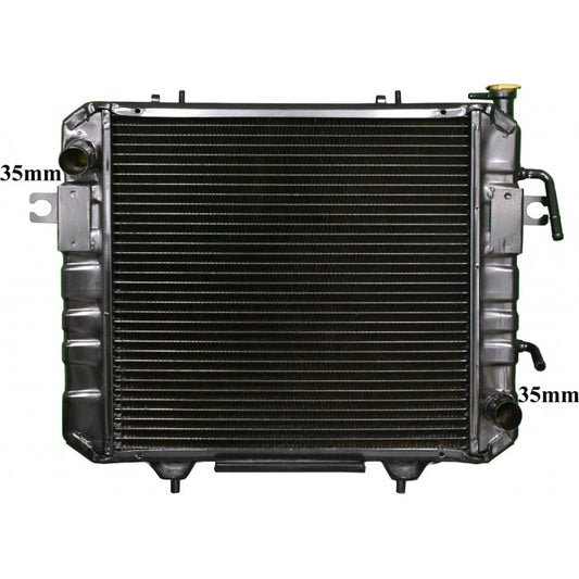 Radiator Assembly - BC Core: 430x430x4R To Suit Toyota 5 Series O/C Pip - FO084