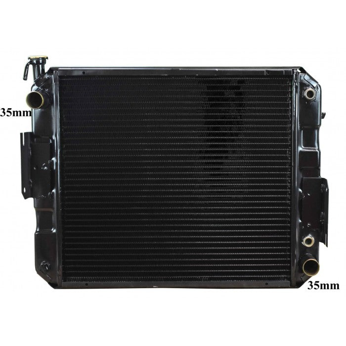Radiator Assembly - BC Core: 485x430x4R To Suit Hyster / Yale H45-65XM with 2 - FO087