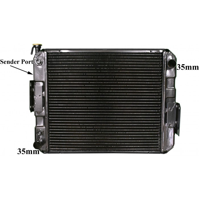 Radiator Assembly - BC Core: 485x430x4R To Suit Hyster H2.5XM Mazda Engine&nb - FO090