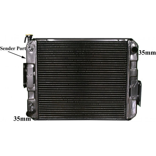 Radiator Assembly - BC Core: 485x430x4R To Suit Hyster H2.5XM Mazda Engine&nb - FO090