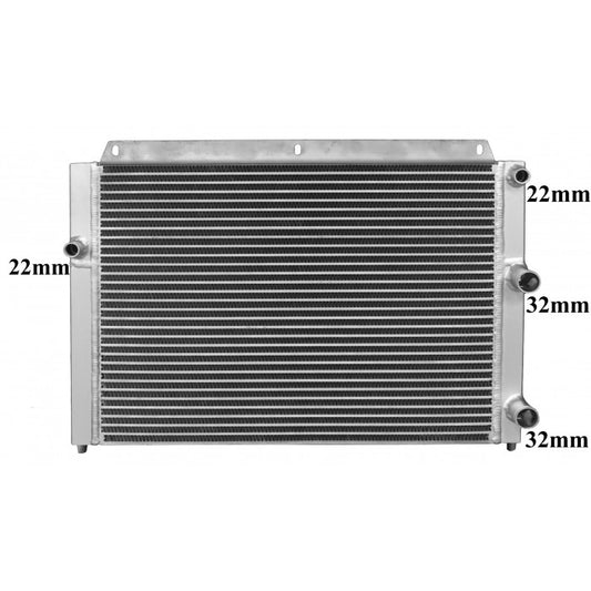 Radiator Assembly - BP Core: 570x437x100 To Suit Linde Radiator & Oil Cooler&n - FO093