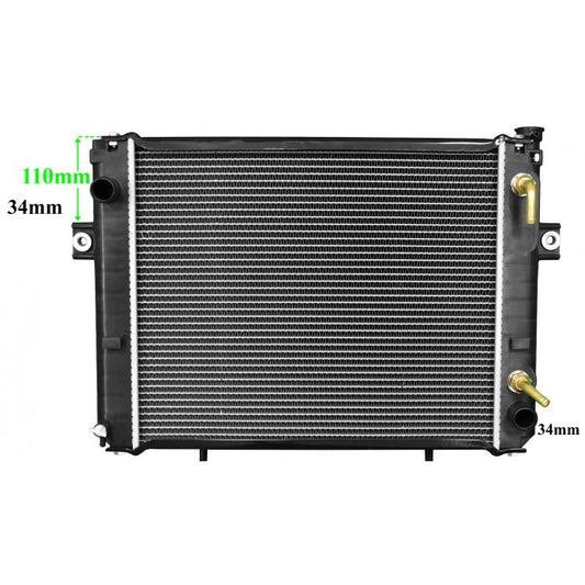 Radiator Assembly - SQ - 110mm Core: 475x430x48 H/P: 446x85/85 To Suit Hyster &n - FO105