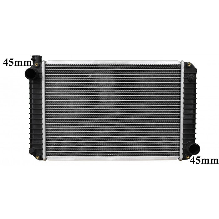 Radiator Assembly - SQ Core: 520x358x116 H/P: 386x143/143 To Suit - FO108