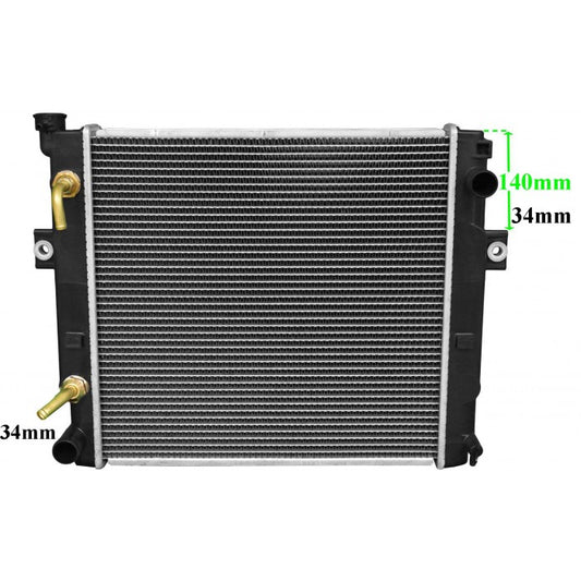Radiator Assembly - Core: 450x448x36 HP: 465x68/68 To Suit Ko - FO110