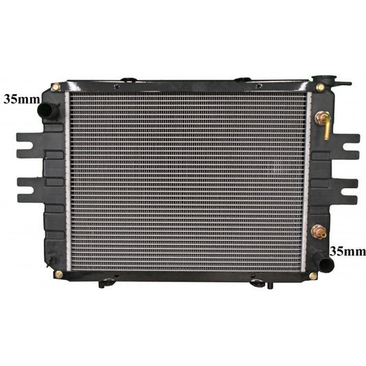 Radiator Assembly - Core: 500x445x65 To Suit Victory O/C Pipe Size: - FO113