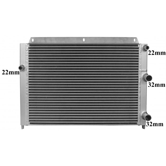Radiator Assembly - BP Core: 570x437x65 To Suit Linde Forklift - Radiator and Oil - FO114
