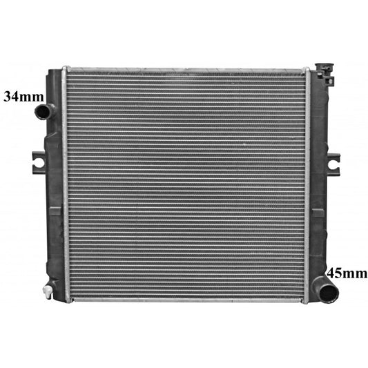 Radiator Assembly - Core: 525x525x56 To Suit Komatsu - FO130