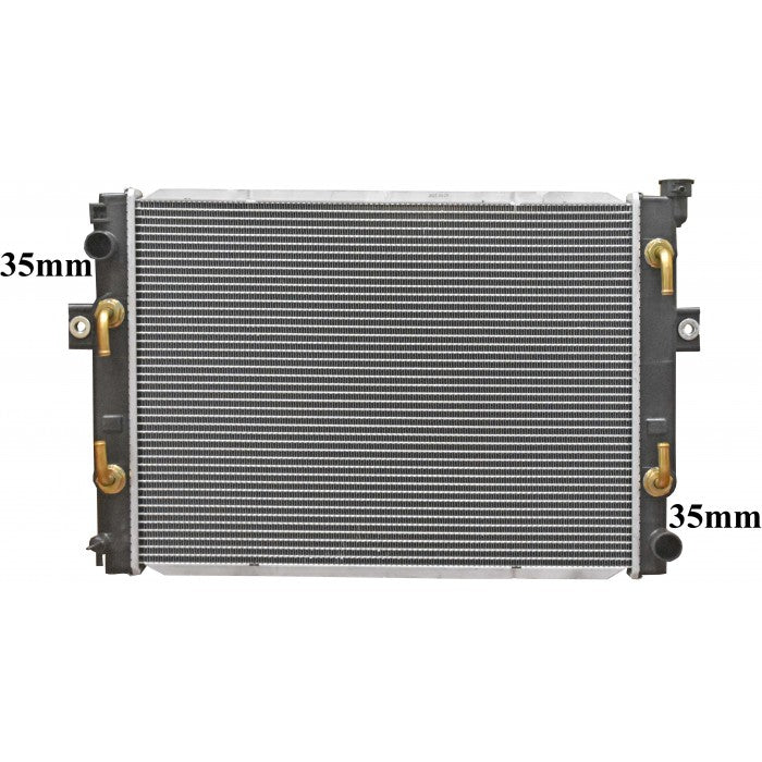 Radiator Assembly - SQ Core: 600x450x48 H/P: 465x68/68 To Suit To - FO136