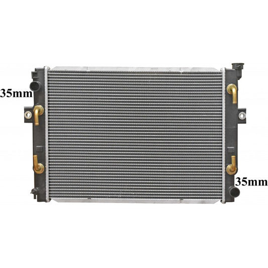 Radiator Assembly - SQ Core: 600x450x48 H/P: 465x68/68 To Suit To - FO136