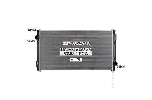 FRE005PACMB radiator