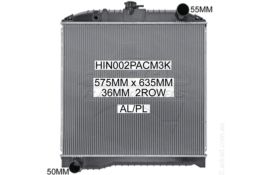 HIN002PACM3K radiator