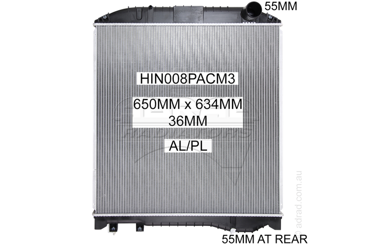 HIN008PACM3 radiator