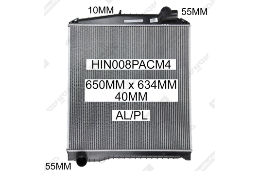 HIN008PACM4 radiator