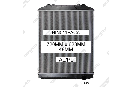 HIN011PACA radiator