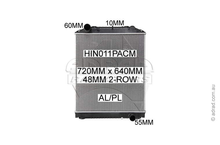 HIN011PACM radiator