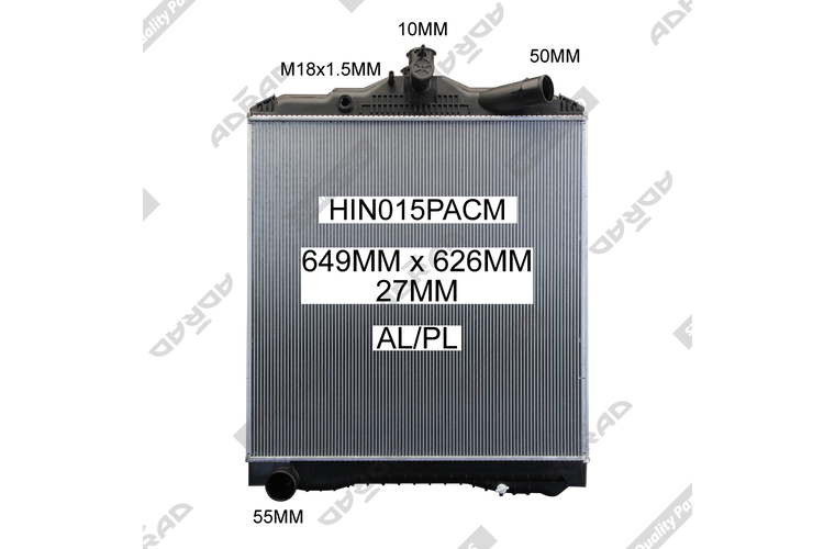 HIN015PACM radiator