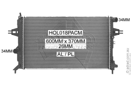 HOL018PACM radiator