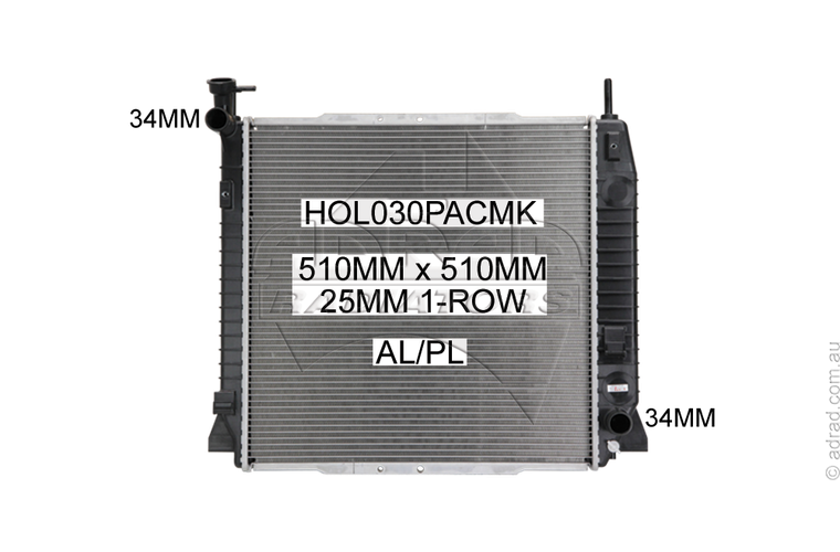 HOL030PACMK radiator