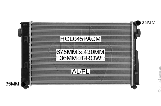 HOL045PACM radiator