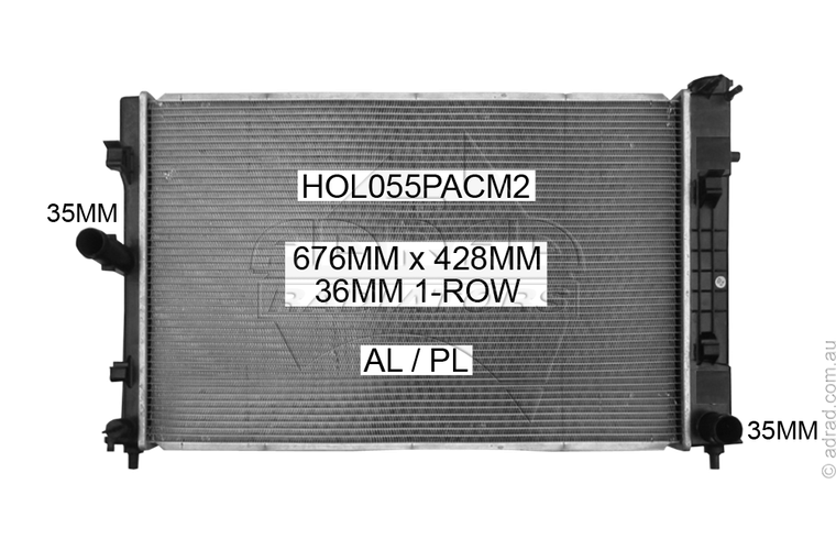 HOL055PACM2 radiator