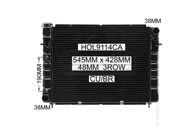 COMMODORE VL/VN/VP/VQ 5.0ltr Auto '86-93 RADIATOR - HOL9114CA