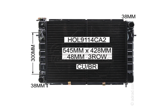 COMMODORE VN-VS V8 Auto '89-96 RADIATOR - HOL9114CA2