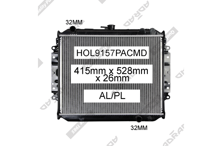 HOL9157PACMD radiator