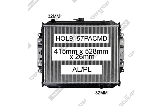 HOL9157PACMD radiator
