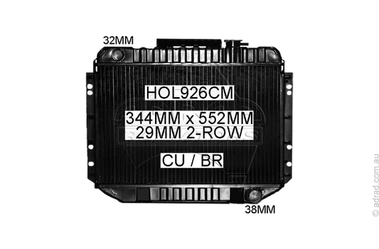 HOL926CM radiator