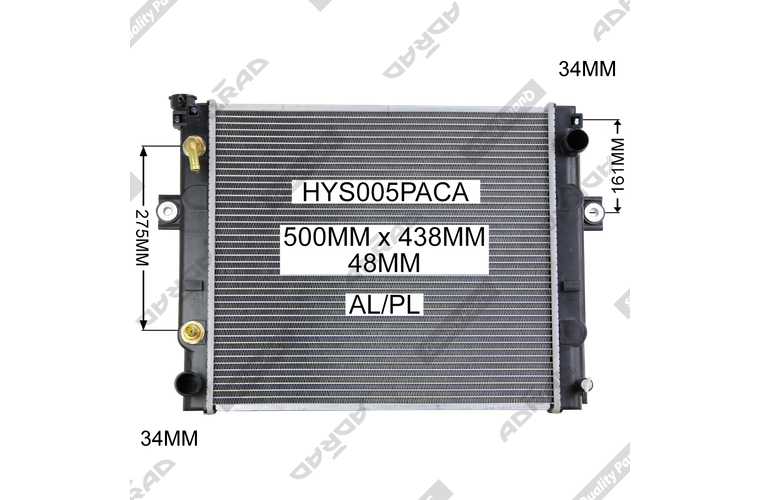 HYS005PACA radiator