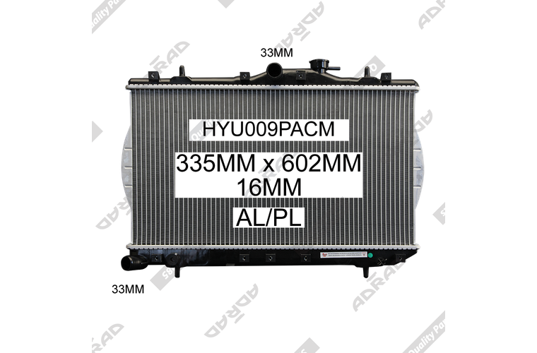 HYU009PACM radiator