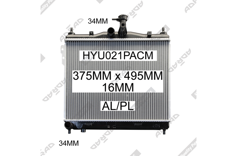 HYU021PACM radiator
