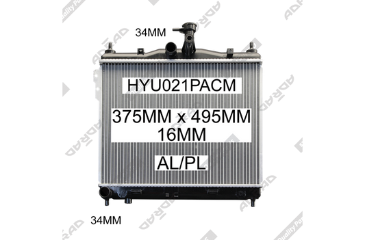 HYU021PACM radiator