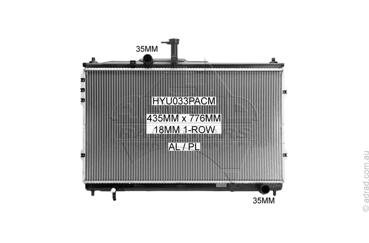 HYU033PACM radiator