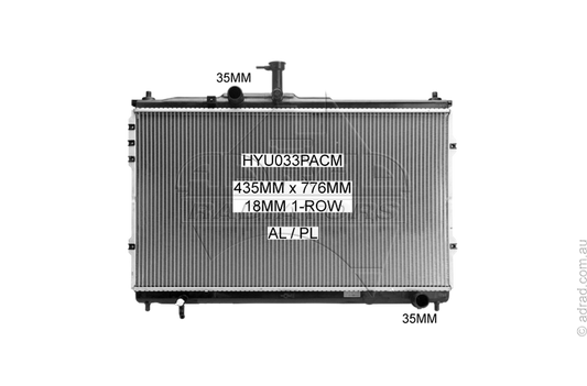 HYU033PACM radiator