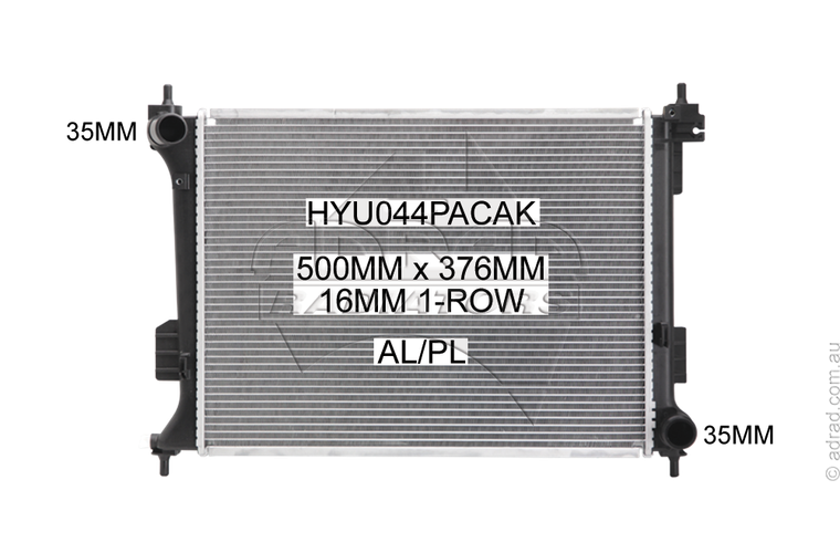 HYU044PACAK radiator