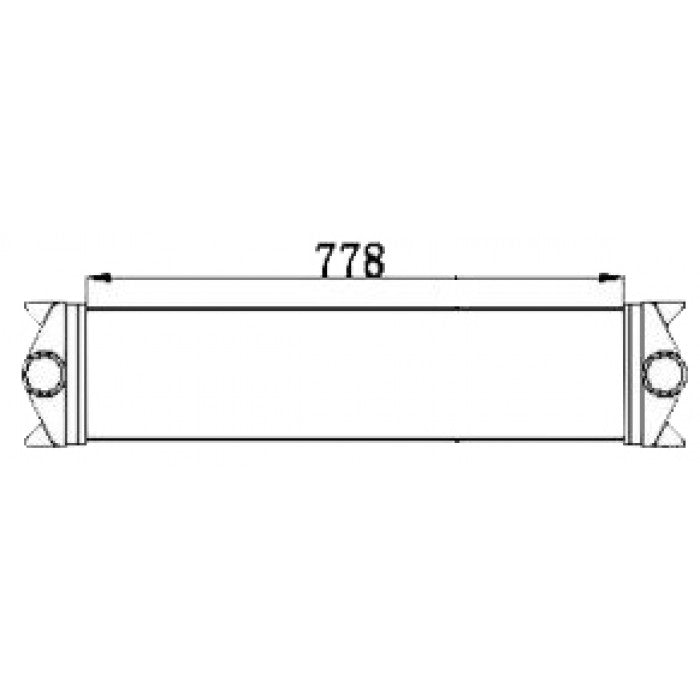 Intercooler - To Suit Generator Perkins Genset Stationary Engine / &nbs - ICN218