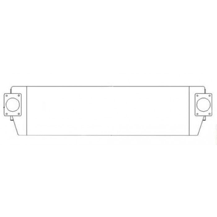 Intercooler - To suit Komatsu Dozer D155AX-6Core: 1200x362x126 - ICN263 BP