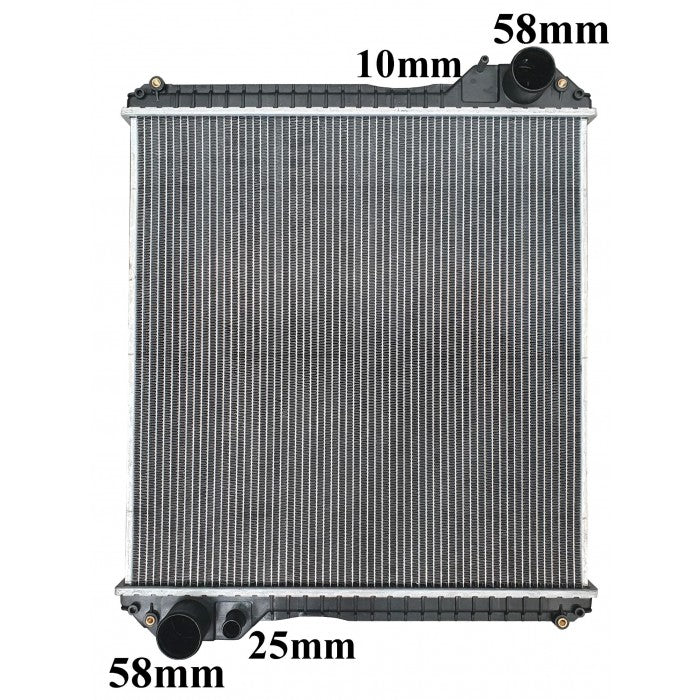 Radiator Assembly - No Frame Core: 633x616x100H/P: 641x124/124 To Suit Loader (Bac - IN001