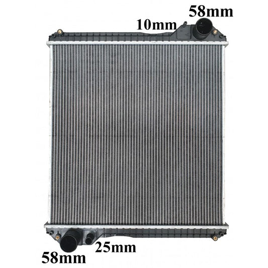 Radiator Assembly - No Frame Core: 633x616x100H/P: 641x124/124 To Suit Loader (Bac - IN001