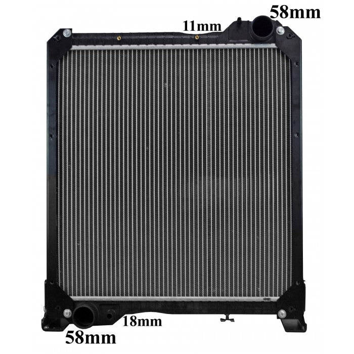 Radiator Assembly - Core: 633x616x100 H/P: 641x124/124 To Su - IN005