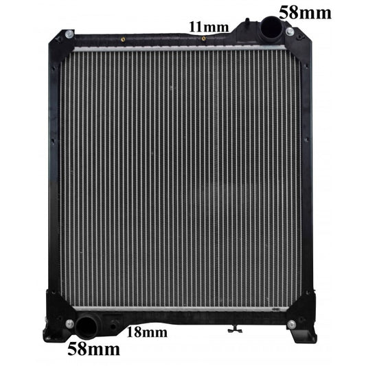 Radiator Assembly - Core: 633x616x100 H/P: 641x124/124 To Su - IN005