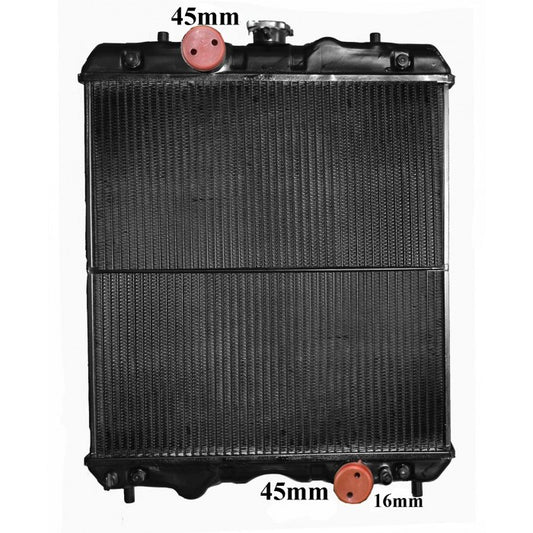 Radiator Assembly - BC Core: 485x490x62 To Suit Kubota VT3600-T Stationary E - IN022